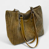 Elegant Corduroy Collection Bag Exclusive Daily Use