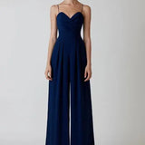 Women's elegant sleeveless jumpsuit