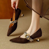 Dorothy | Mary Jane Shoes – Suede