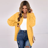 Zelitha – Textured Open-Front Cardigan