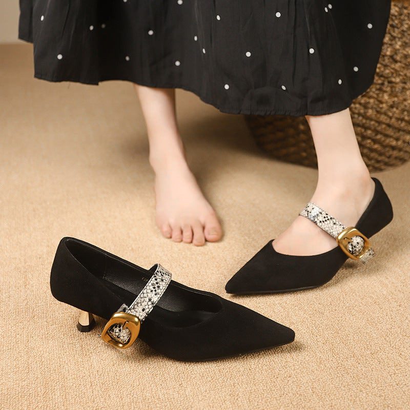 Dorothy | Mary Jane Shoes – Suede