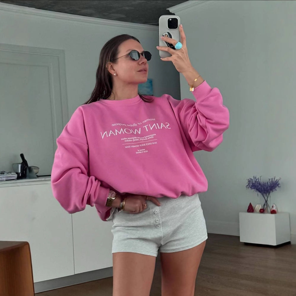 Raya | Sweatshirt – Ribbed Hem