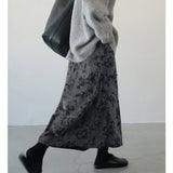 Women’s Maxi Skirt – Flowing Fit – Cotton – Playful Pattern – Casual Wear