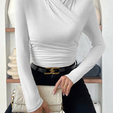 Angela – Elegant Wrap-Style Top