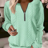 Elodie | Zipper Sweatshirt – Casual Wear