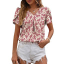 Red florals