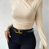 Angela – Elegant Wrap-Style Top