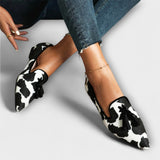 Isabella | Glamorous Tasselled Animal Print Slippers