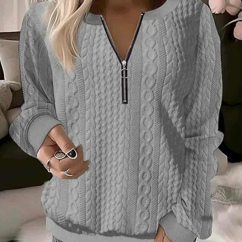 Elodie | Zipper Sweatshirt – Casual Wear