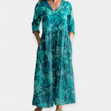 Light Floral Dress in Breathable Fabric for Summer Days