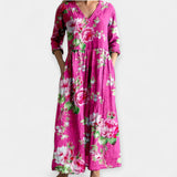 Light Floral Dress in Breathable Fabric for Summer Days