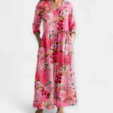 Light Floral Dress in Breathable Fabric for Summer Days