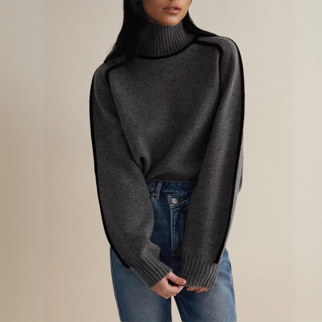 Arina™ Elegant Turtleneck Jumper