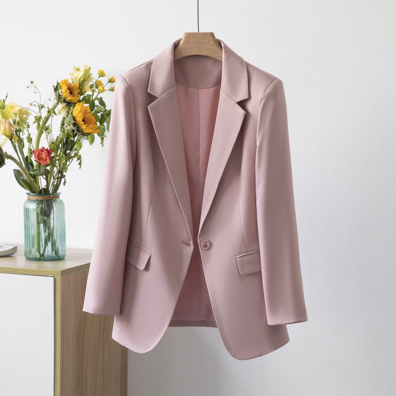 Women vintage blazer with long sleeves