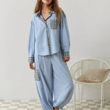 Ainsley | Dreamlike Pyjama Collection in Periwinkle