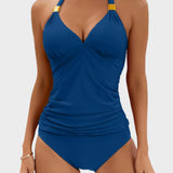 Alexandra | Elegant Sophisticated Halter Tankini Set
