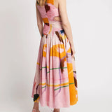Dahliana™ Waist Slim Pleated Dress