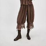 Elizabeth Victoria Clarke | Boho Lace Wide Leg Trousers