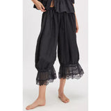 Elizabeth Victoria Clarke | Boho Lace Wide Leg Trousers