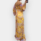 Alexandra Grace | Airy Dress With Exquisite Opening