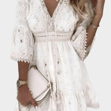Alexandra | Timeless Embroidered Boho Summer Dress
