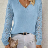 Martha - Couture V-Neck Jumper