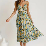 Fallon™ Bohemian Print Summer Dress