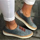 Callie | Slip-On Shoes – Breathable Perforated Upper