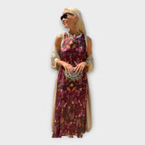 Christabella | Maxi Dress With Contemporary Pattern