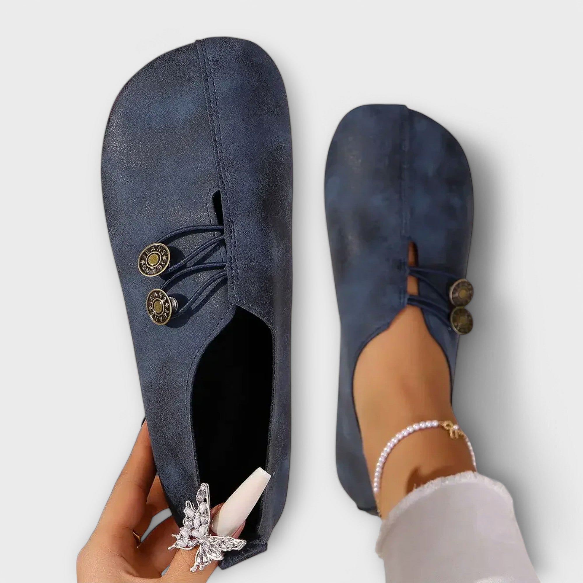 Georgiana | Extraordinary Premium Leather Ballet Flat