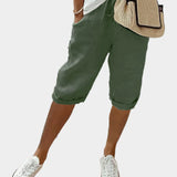 Charlotte Pembroke Elegant Linen Trousers for Women