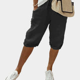 Charlotte Pembroke Elegant Linen Trousers for Women