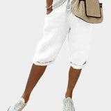 Charlotte Pembroke Elegant Linen Trousers for Women