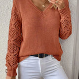 Martha - Couture V-Neck Jumper