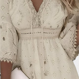 Alexandra | Timeless Embroidered Boho Summer Dress
