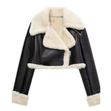 Women's tough fleece lined short jacket