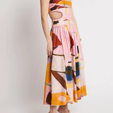 Dahliana™ Waist Slim Pleated Dress