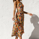 Fallon™ Bohemian Print Summer Dress