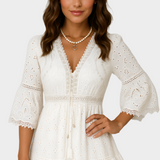 Alexandra | Timeless Embroidered Boho Summer Dress
