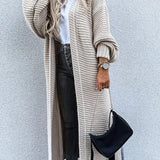 Long sleeve knitted cardigan for women