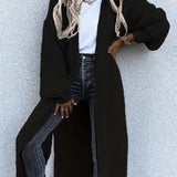 Long sleeve knitted cardigan for women