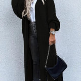 Long sleeve knitted cardigan for women