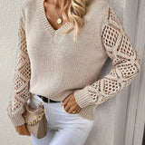Martha - Couture V-Neck Jumper