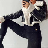 Women's tough fleece lined short jacket