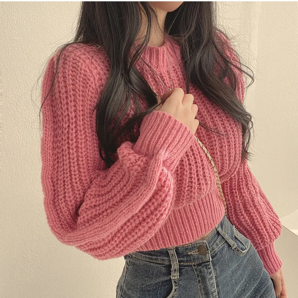 Maeve | Elegant Winter Long Sleeve Pullover Sweater