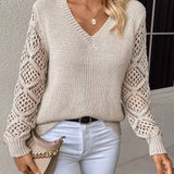 Martha - Couture V-Neck Jumper