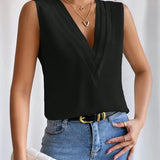 Sleeveless Loose-Fit Blouse for Women - Casual Summer Style