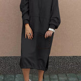 Penny | Hoodie Dress - Knee-Length