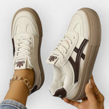 Aubrey | Classic Platform Trainers Luxurious Comfort