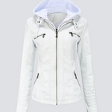 Hooded classic jacket for women